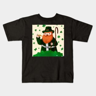 St Patrick Painting Kids T-Shirt